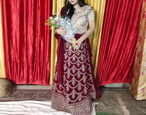 Elegant Embroidered Lehenga Choli Set