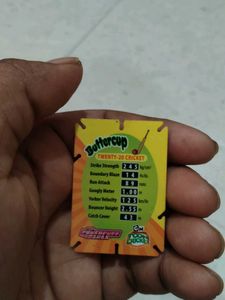 Cartoon Network Buttercup Cricket Card
