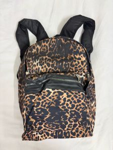 Leopard Print Backpack