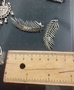 Silver Tone Earrings Set