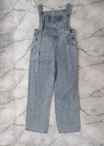 Pocket Pinafore Dungree Jeans