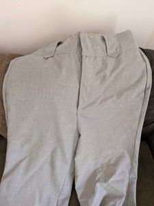High-Waisted Wide-Leg Trousers