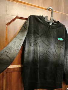 Oversized Graphic Print Sweatshirt