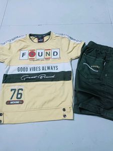 Boys T-shirt and Shorts Set