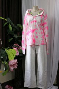 Tie-Dye Button-Down Shirt
