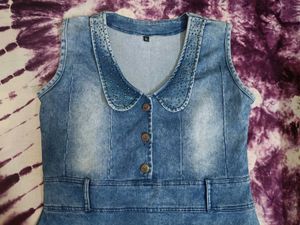 Cute Denim Dress 👗