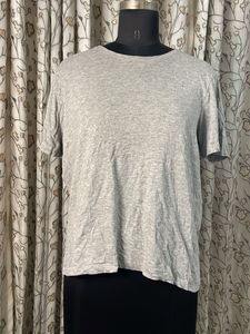 Classic Grey Crew Neck T-Shirt