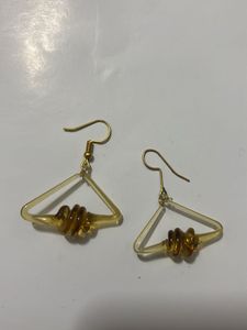Triangle Dangle Earrings