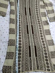 woolen kurta set