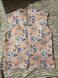 Floral Sleeveless Top