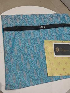 Designer Pouch with Zipper