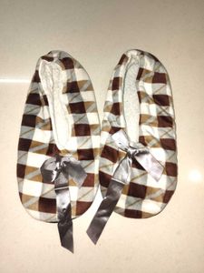 Cozy Plaid Slippers