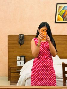 Pink Striped Kurta
