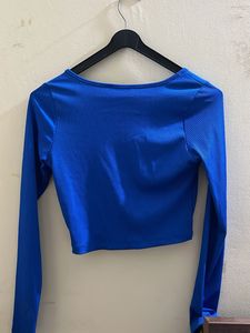 Ribbed Square Neck Crop Top