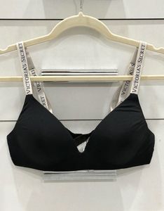 Victoria's Secret logo Black Bra