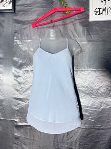 Light Blue Spaghetti Strap Top