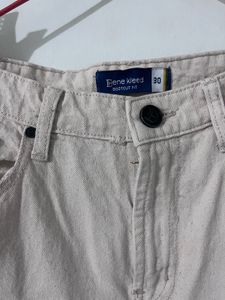beige jeans