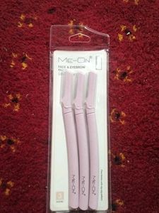 ME-ON Face & Eyebrow Razors (3 pcs)