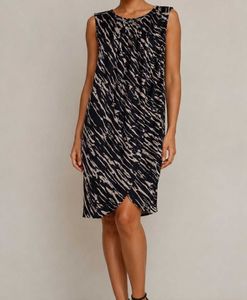 Stylish Sleeveless Printed Dress