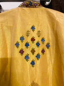Kashmiri silk coat