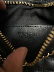 Quilted Black Hobo Bag with Gold Chain