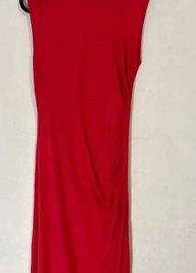Savana(All new)Red Sleeveless Dress