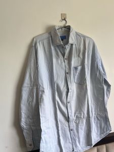 Men's Light Blue Casual Shirt