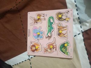 Set of 1 wooden puzzle Toy