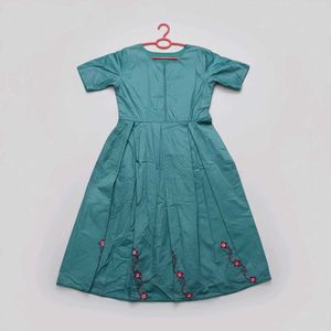 Blue Floral Dress