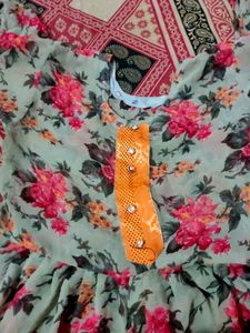 Flower Print Frock