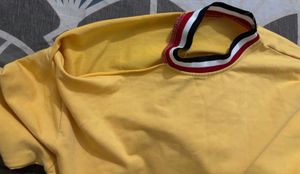 Yellow Crew Neck Sweatshirt
