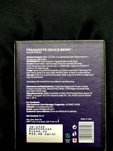 fraganote Devil’s Berry Perfume