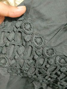 Chic Black Tiered Ruffle Dress