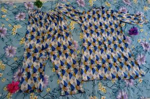 Printed Kurta and Palazzo Set