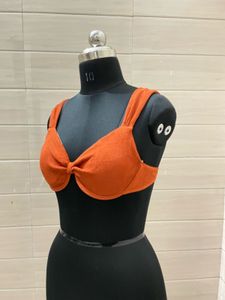 Imported Pintresty Orange Bra