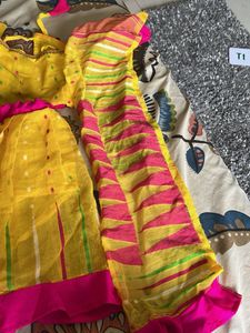 Vibrant Yellow Lehenga Choli Set