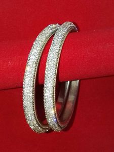 Sparkling Rhinestone Bangles