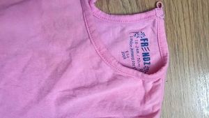 set of 2 Cute Pink T-Shirts for Girls