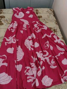 Vibrant Pink Maxi Dress