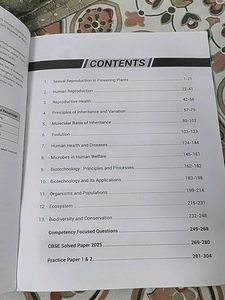 CBSE Biology Question Bank Class 12