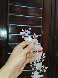 Elegant Floral &amp; Butterfly Hair Vine