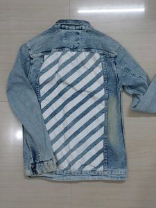 Vintage Men's Acid Wash Denim Jacket
