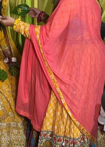 Bandhani Printed Lehanga With Dupatta