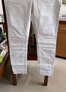 Classic White Denim Jeans