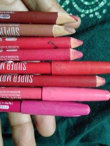 Assorted Matte Lip Crayon Collection