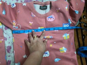 Albion Brand cute fleece cordset for 4-7 years