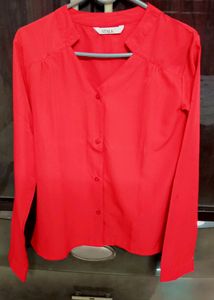 Red Formal Top