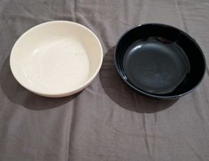 Stoneware Ceramic Bowls Set of 2