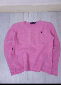 Ralph Lauren Pink Wool Sweater