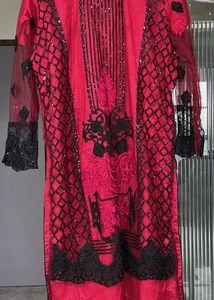 Stunning dark pink kurti